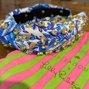 Lele sadoughi x Lilly Pulitzer limited edition BIRD IS THE WORD headband!!